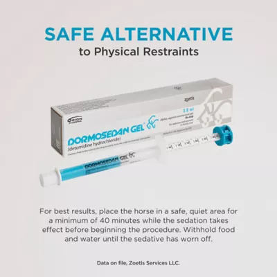 Dormosedan Gel (detomidine hydrochloride) for Horses - 3.0 mL Oral Syringe - Image 6