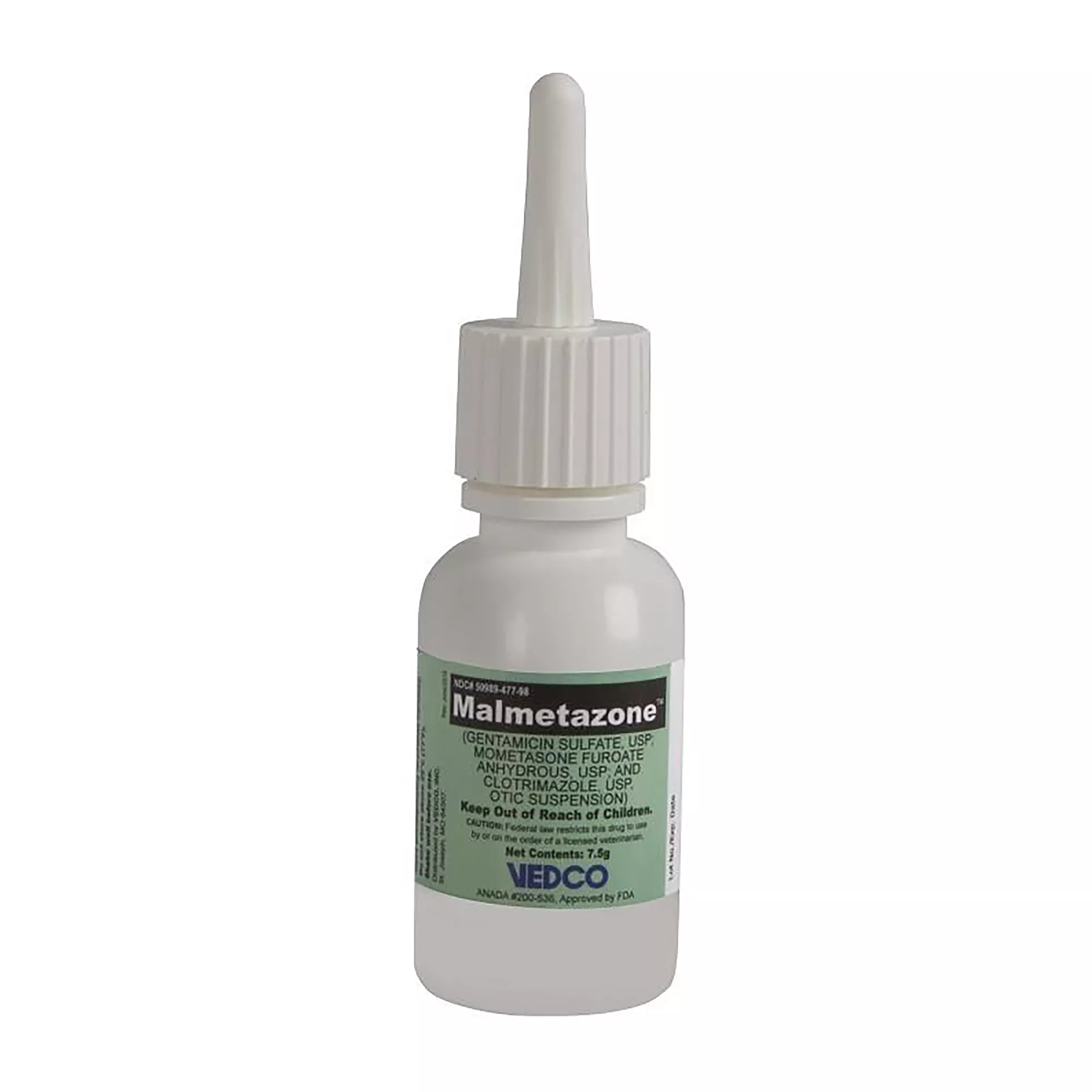 Malmetazone Otic Suspension for Dogs - 7.5 gm, 15 gm, 30 gm