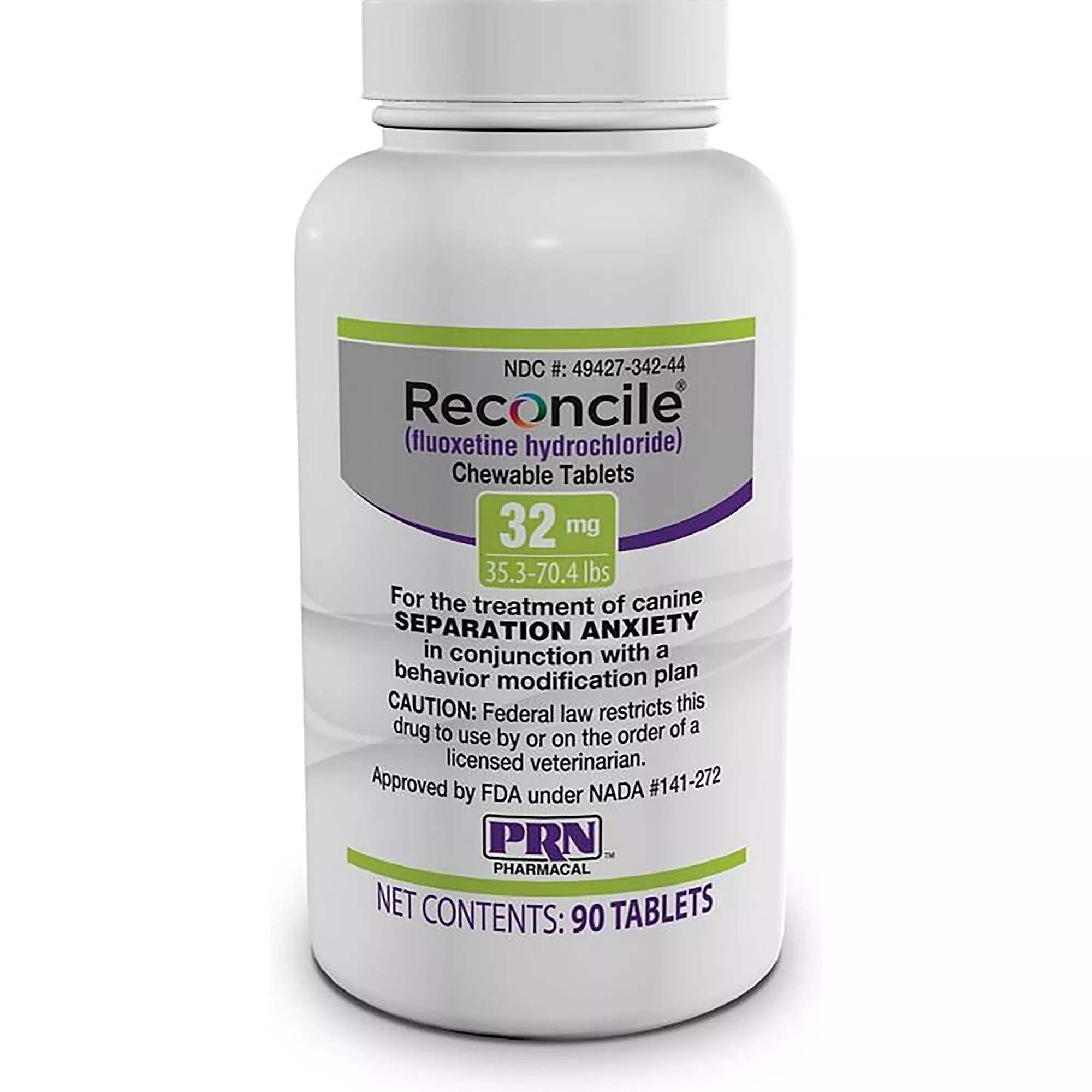 Reconcile Chewable Tablets for Dogs - 32 mg, 90 Tablets