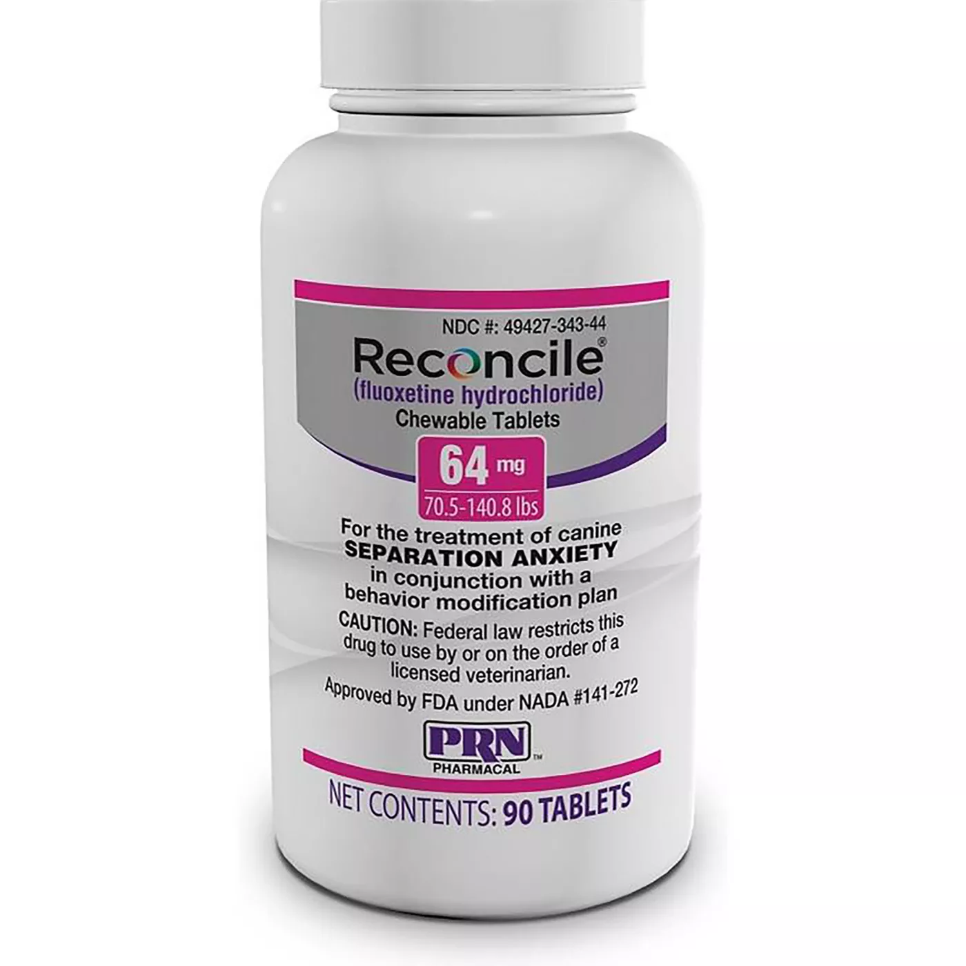 Product Reconcile Chewable Tablets for Dogs - 16 mg, 64 mg, 90 Tablets