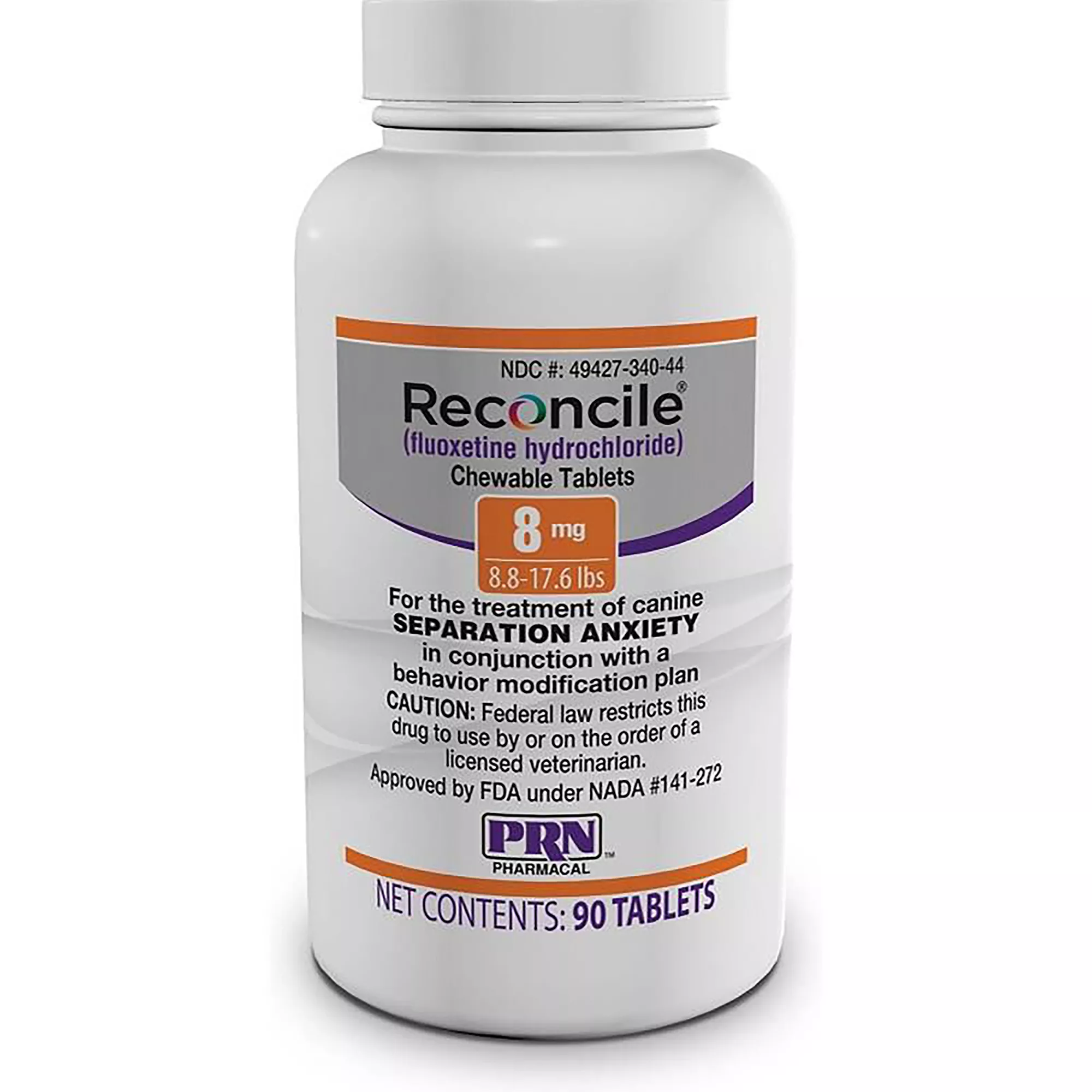 Reconcile Chewable Tablets for Dogs - 8 mg, 90 Tablets