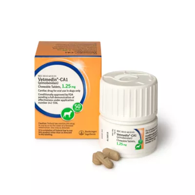 Vetmedin-CA1 (pimobendan) Chewable Tablets for Dogs - 50 Tablets, 1.25-mg - Image 9