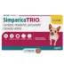 Simparica Trio Chewable Tablets for Dogs - 2.8-5.5 lbs, Gold Box image thumbnail 1