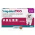Simparica Trio Chewable Tablets for Dogs - 5.6-11 lbs, Purple Box image thumbnail 1