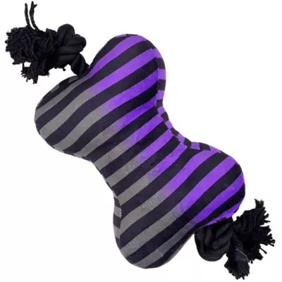 Product Wednesday We Wear Black Plush with Rope Dog Toy