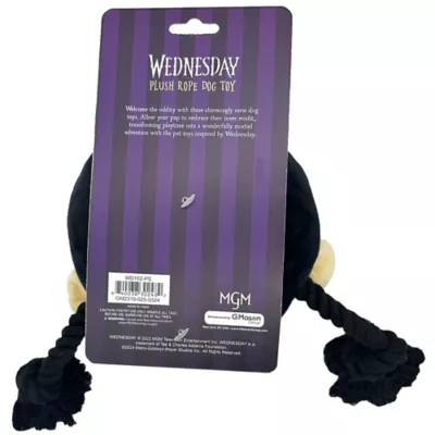 Product Wednesday Head with Rope Hair Dog Toy