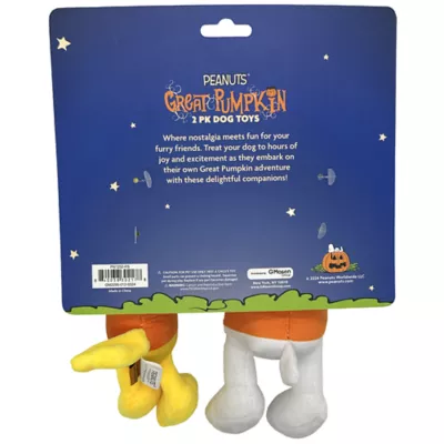 Product Peanuts Snoopy Halloween Themed Dog Toys 2 Count