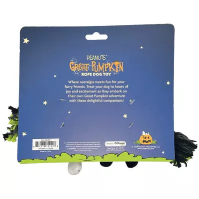 Product Peanuts Snoopy Halloween Themed Rope Dog Toy