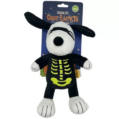 Product Peanuts Snoopy Halloween Themed Skeleton Plush Dog Toy