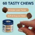 Under The Weather Dog Collagen Soft Chew Supplements for Skin & Joint Health, Chicken Liver, 60 CT image thumbnail 2
