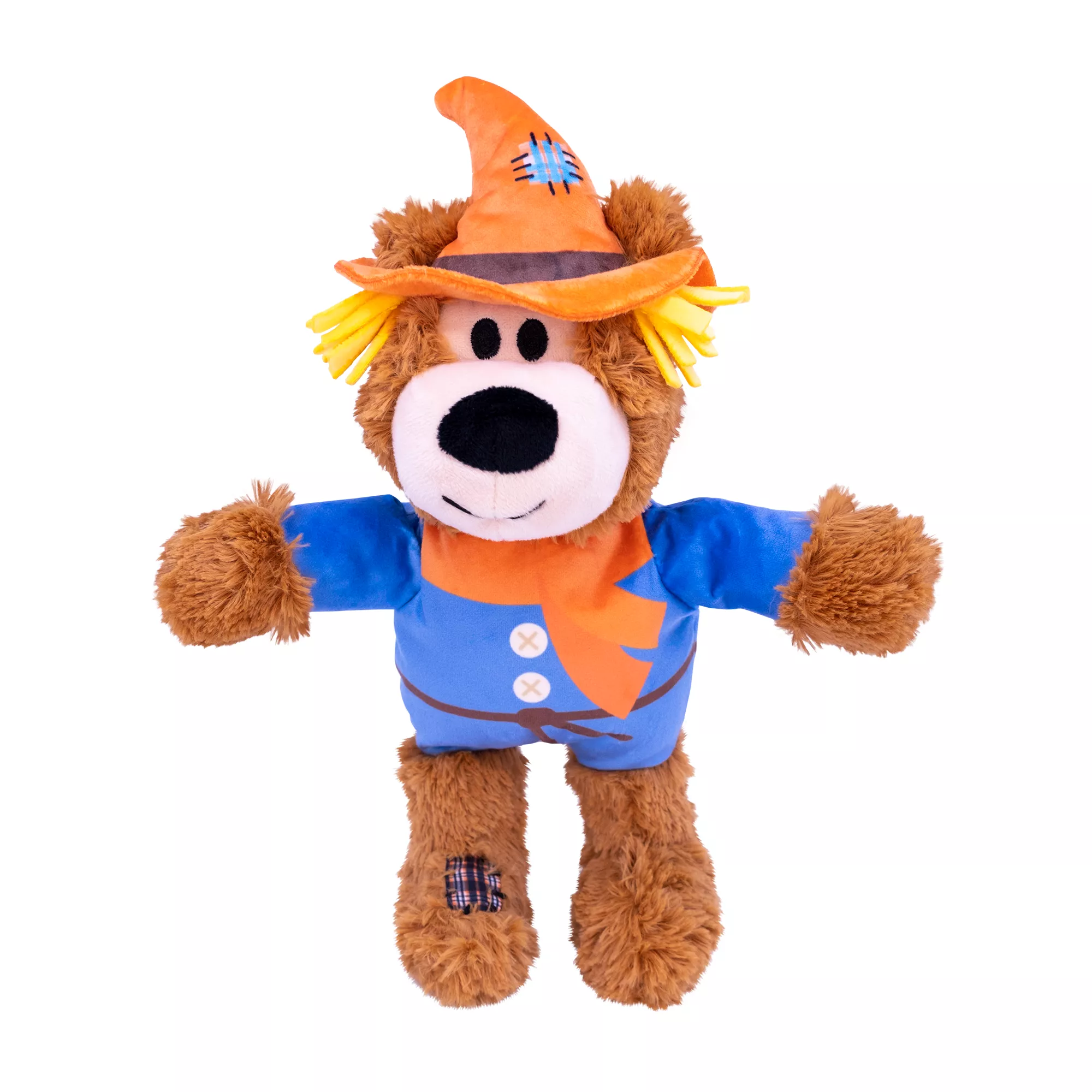 KONG Halloween Wild Knots Scarecrow Bear