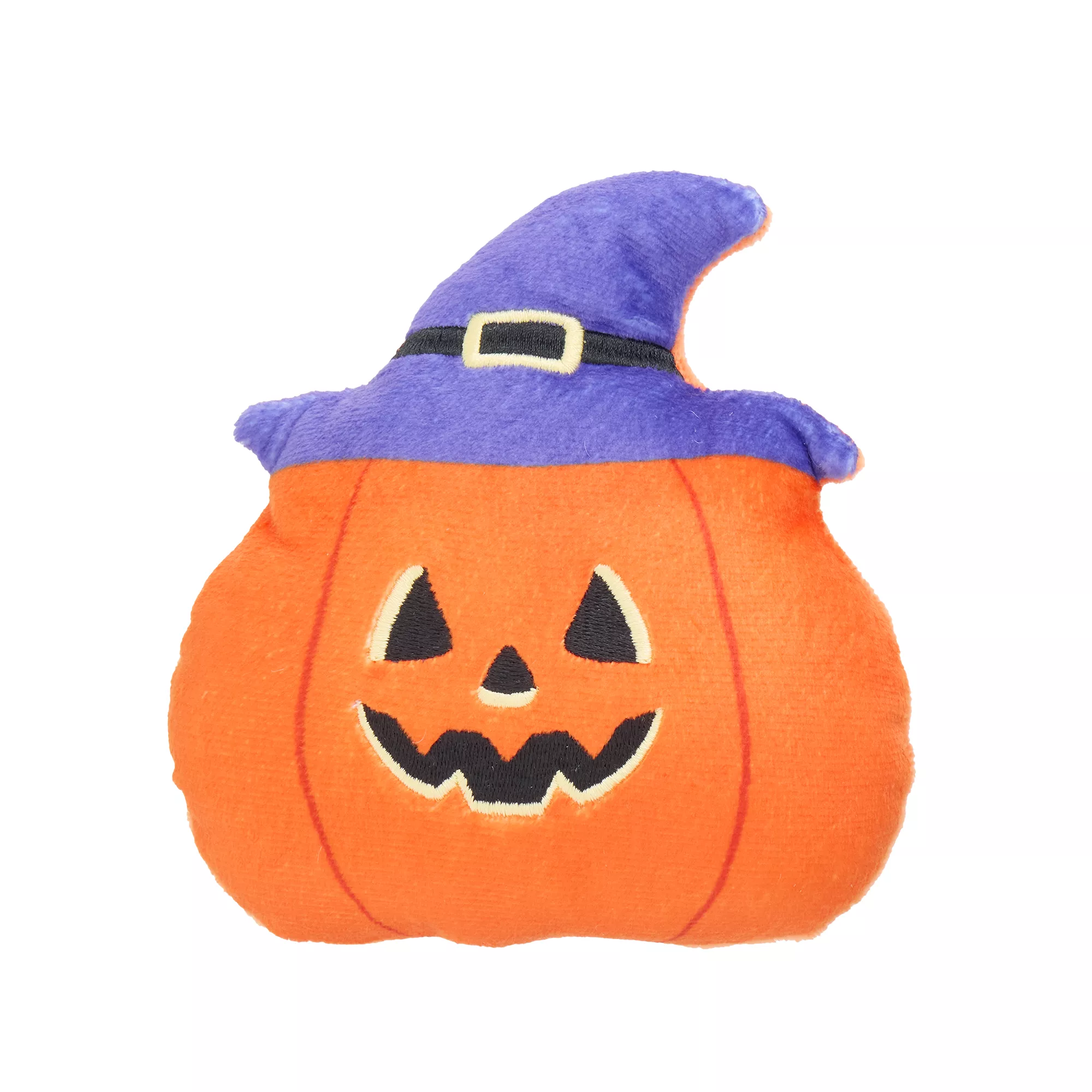 Thrills & Chills Plush Pumpkin Dog Toy