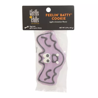 Product Thrills & Chills Feelin' Batty Cookie Dog Treat 1 Count 2.29 OZ