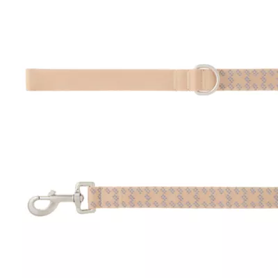 Product Top Paw Beige Houndstooth Dog Leash