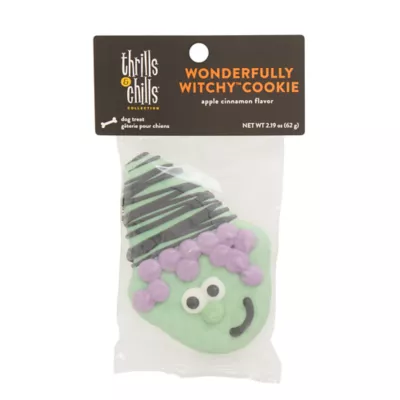 Product Thrills & Chills Wonderfully Witchy Cookie Dog Treat 1 Count 2.19 OZ