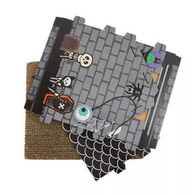 Product Thrills & Chills Haunted Hut with Cat Scratcher