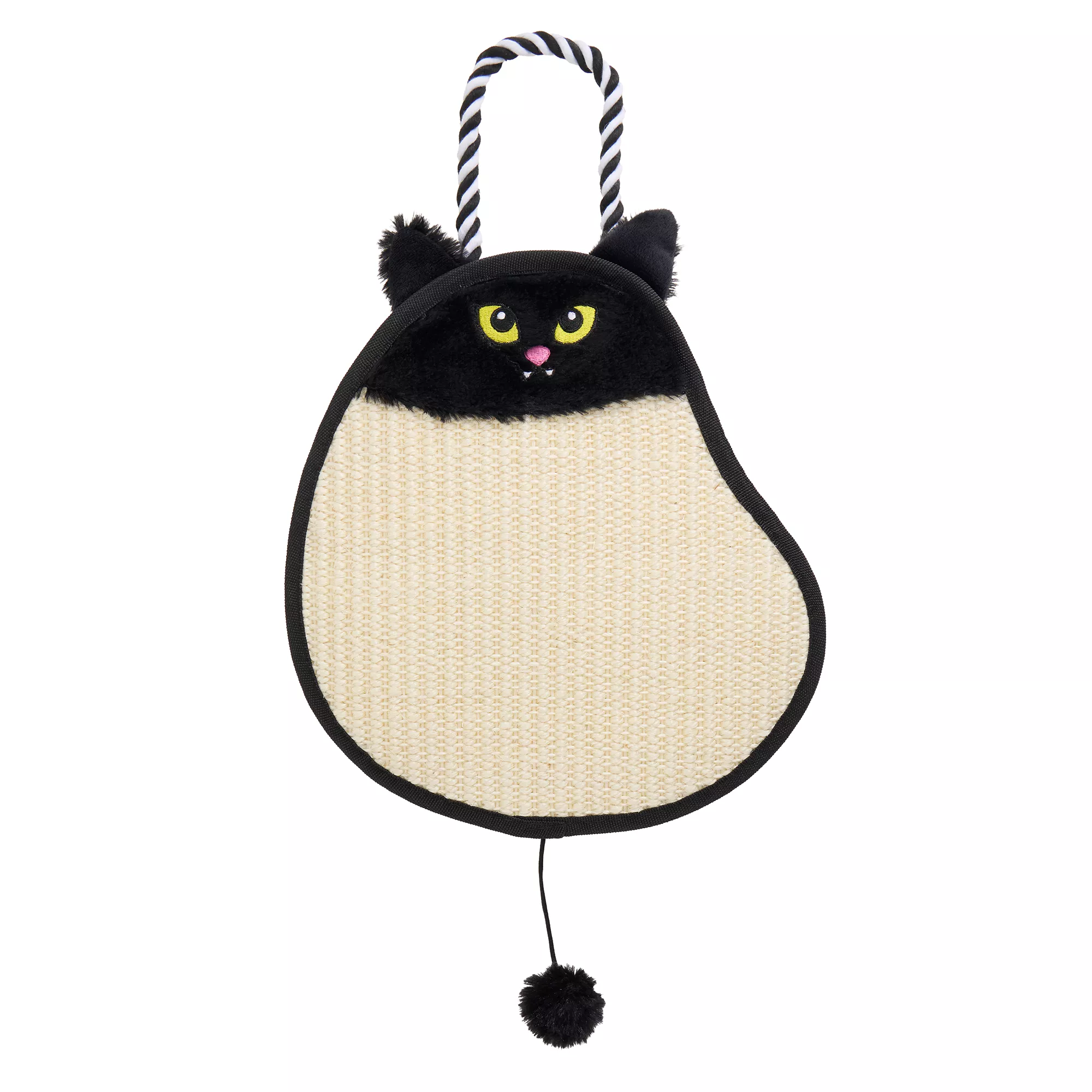 Thrills & Chills Black Cat Door Hanger Scratcher