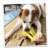 Doggijuana® Tuffer Chewer Refillable Grilled Cheese Dog Toy image thumbnail 7