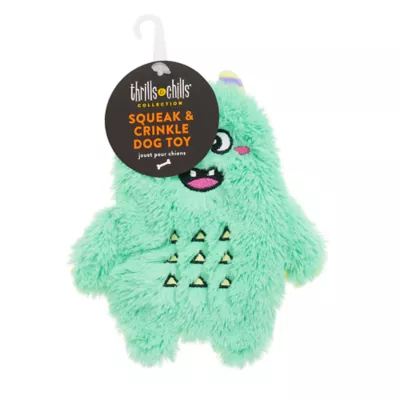 Product Thrills & Chills Flattie Monster Dog Toy