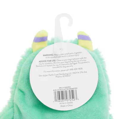 Product Thrills & Chills Flattie Monster Dog Toy