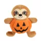 Product Thrills & Chills Pumpkin Plush Sloth Dog Toy