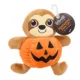 Product Thrills & Chills Pumpkin Plush Sloth Dog Toy