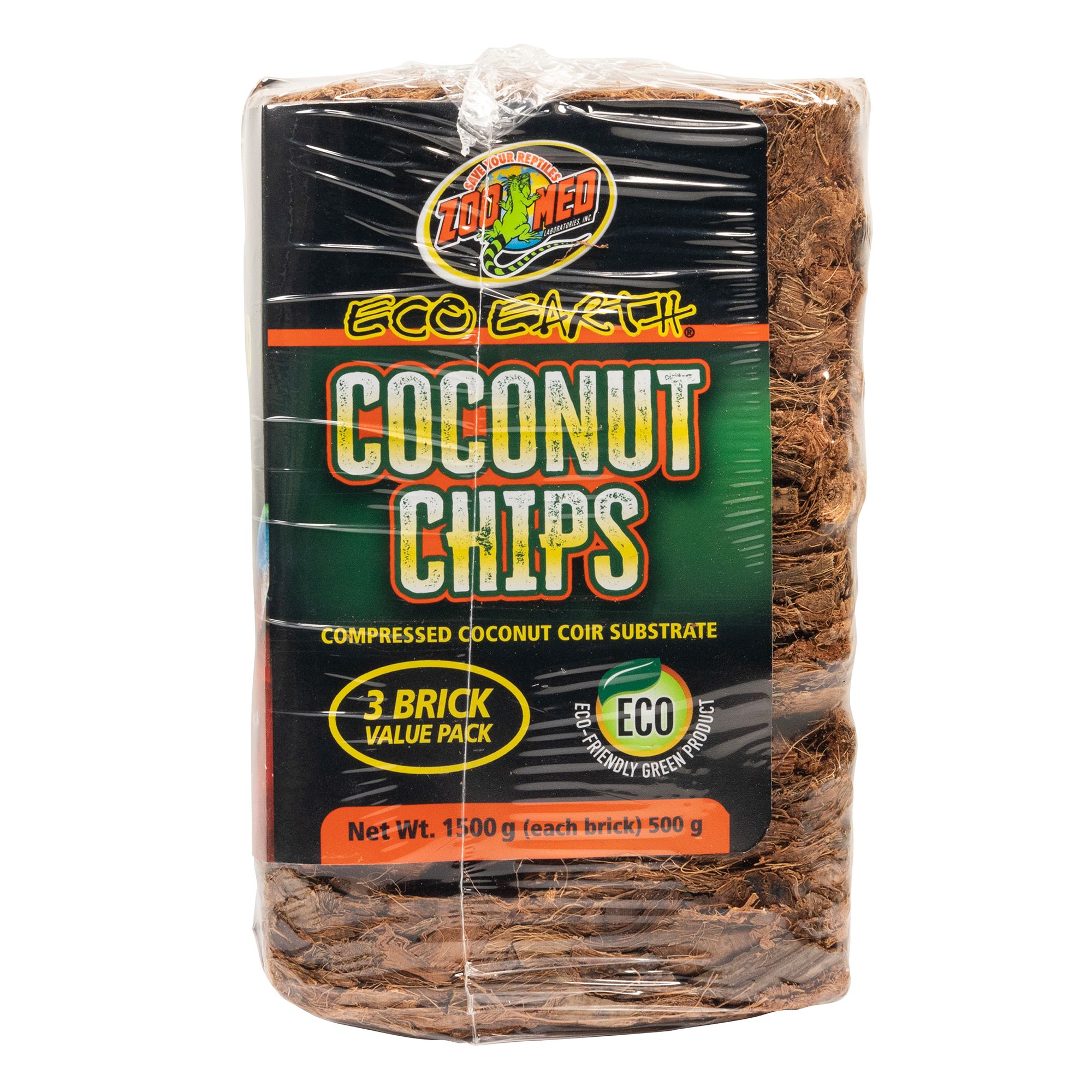 Zoo Med Eco Earth Coconut Chips - Coconut Fiber Substrate - 3 ct - thumbnail 5