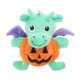 Product Thrills & Chills Pumpkin Plush Dragon Dog Toy