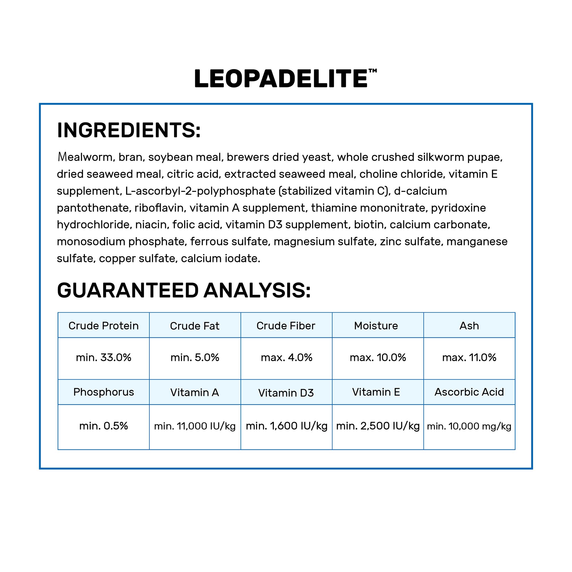 Hikari® Leopa Delite&trade; - Leopard Gecko Diet - 2.3 oz - thumbnail 4