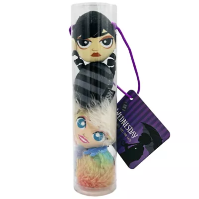 Product Wednesday Addams with our Wednesday 4-Pack Ball Toys