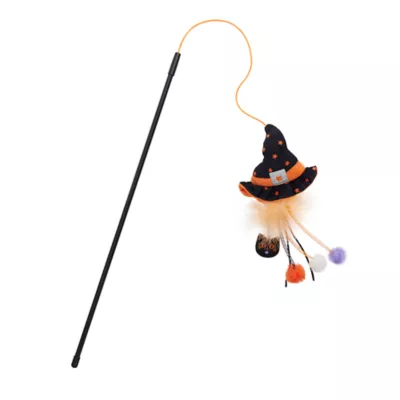 Product Thrills & Chills Witch Hat Teaser Cat Toy