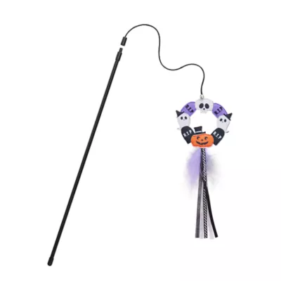 Product Thrills & Chills Pumpkin & Ghost Teaser Cat Toy