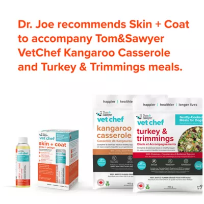 Product Tom & Sawyer Vet Chef Skin & Coat Wellness Booster Supplement