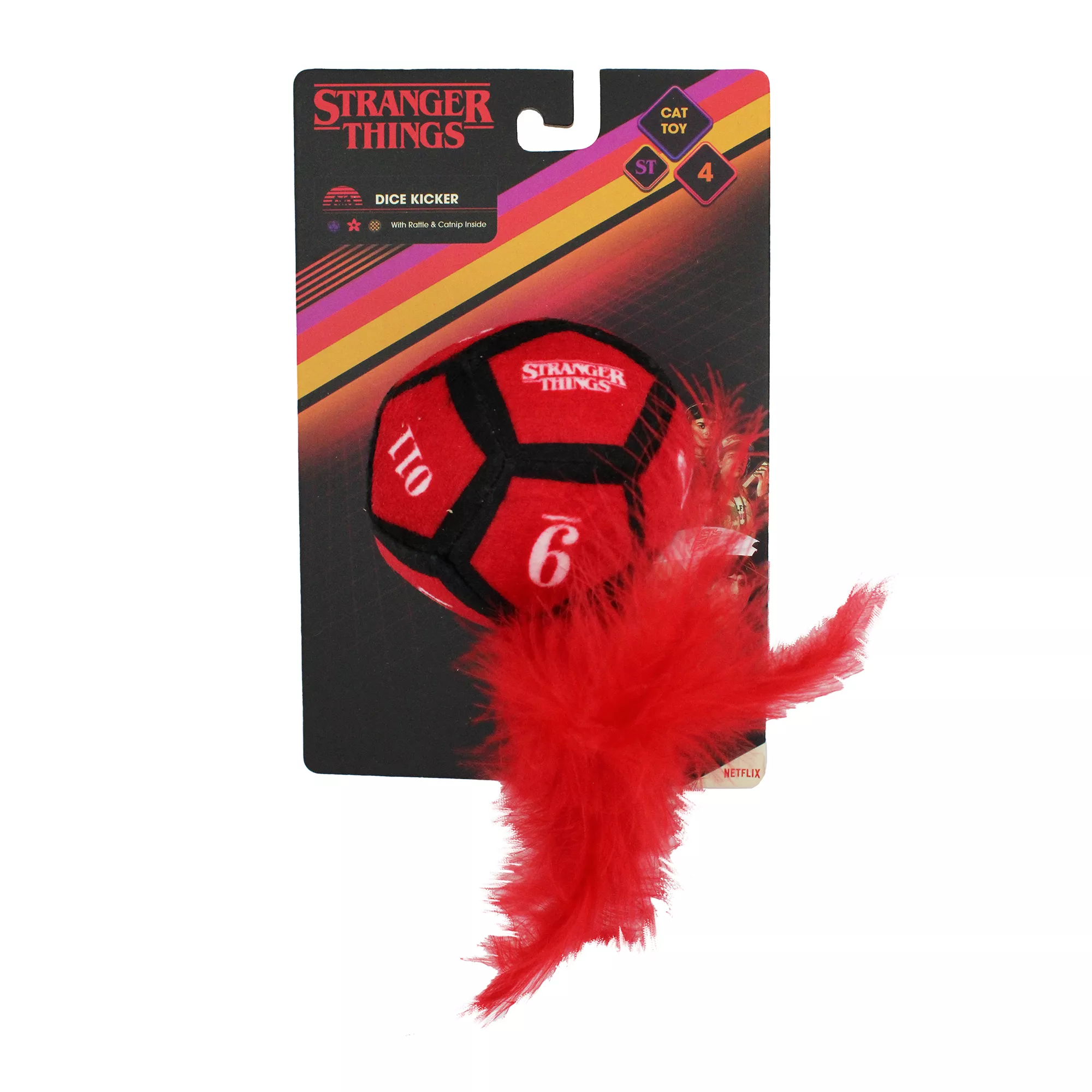 Stranger Things Dice Kicker Cat Toy