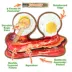 Doggijuana® Tuffer Chewer Refillable Eggs and Bacon Dog Toy image thumbnail 2