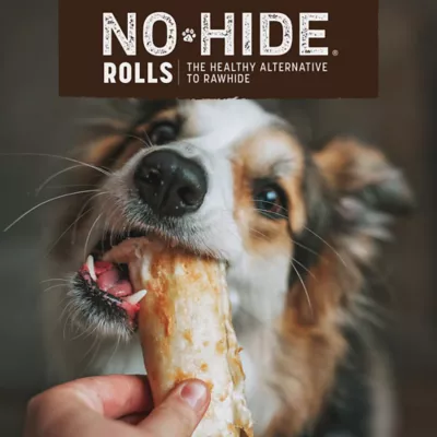 Product Earth Animals No Hide Roll Rawhide Alternative - Beef 1 Count