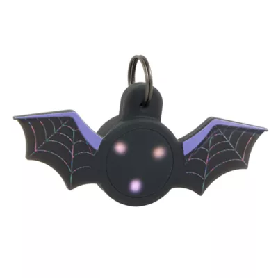 Product Thrills & Chills Bat Light Up Charm Pet Accessory