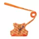 Product Thrills & Chills Pumpkin Kitten Harness & Leash Combo Set