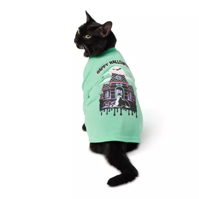 Product Thrills & Chills Happy Halloween Dog Tee