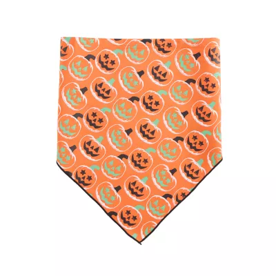 Product Thrills & Chills Pumpkin Pet Bandana