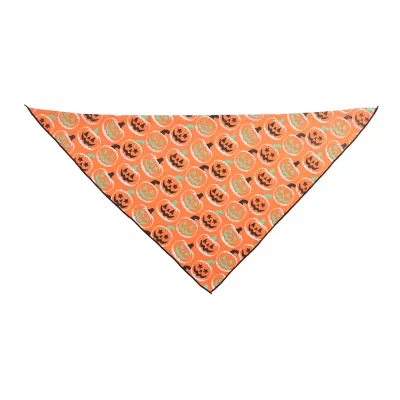 Product Thrills & Chills Pumpkin Pet Bandana