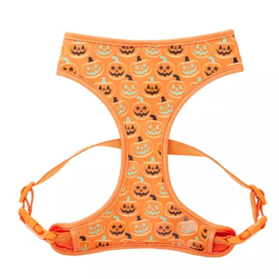 Product Thrills & Chills Pumpkin Reversible Dog Harness