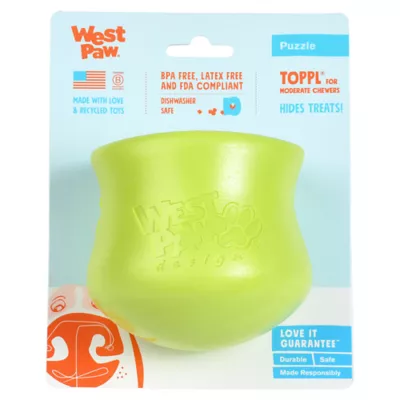 West Paw Zogoflex Toppl Treat-Dispensing Dog Toy - Image 1