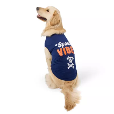 Product Top Paw Spooky Vibes Dog Tee