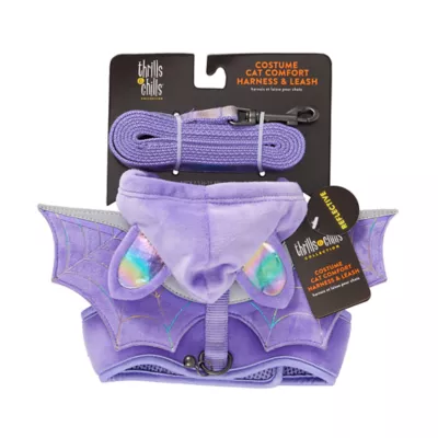 Product Thrills & Chills Bat Kitten Harness & Leash Combo Set