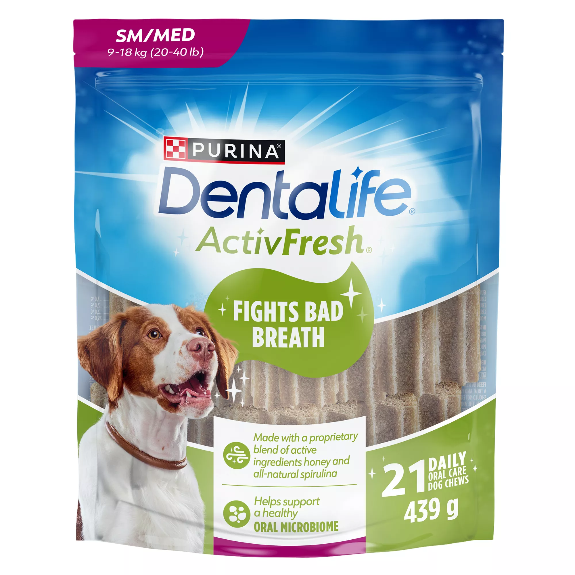 Purina DentaLife ActivFresh Medium Breed Dental Dog Treat