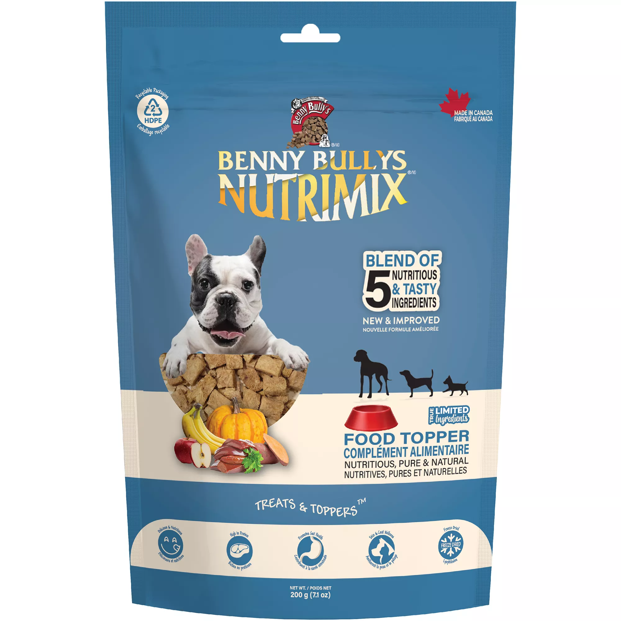 Benny Bully's Nutrimix Dog Topper - Beef Liver