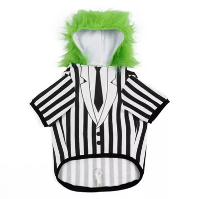 Product Halloween Beetlejuice Dog Costume Hoodie