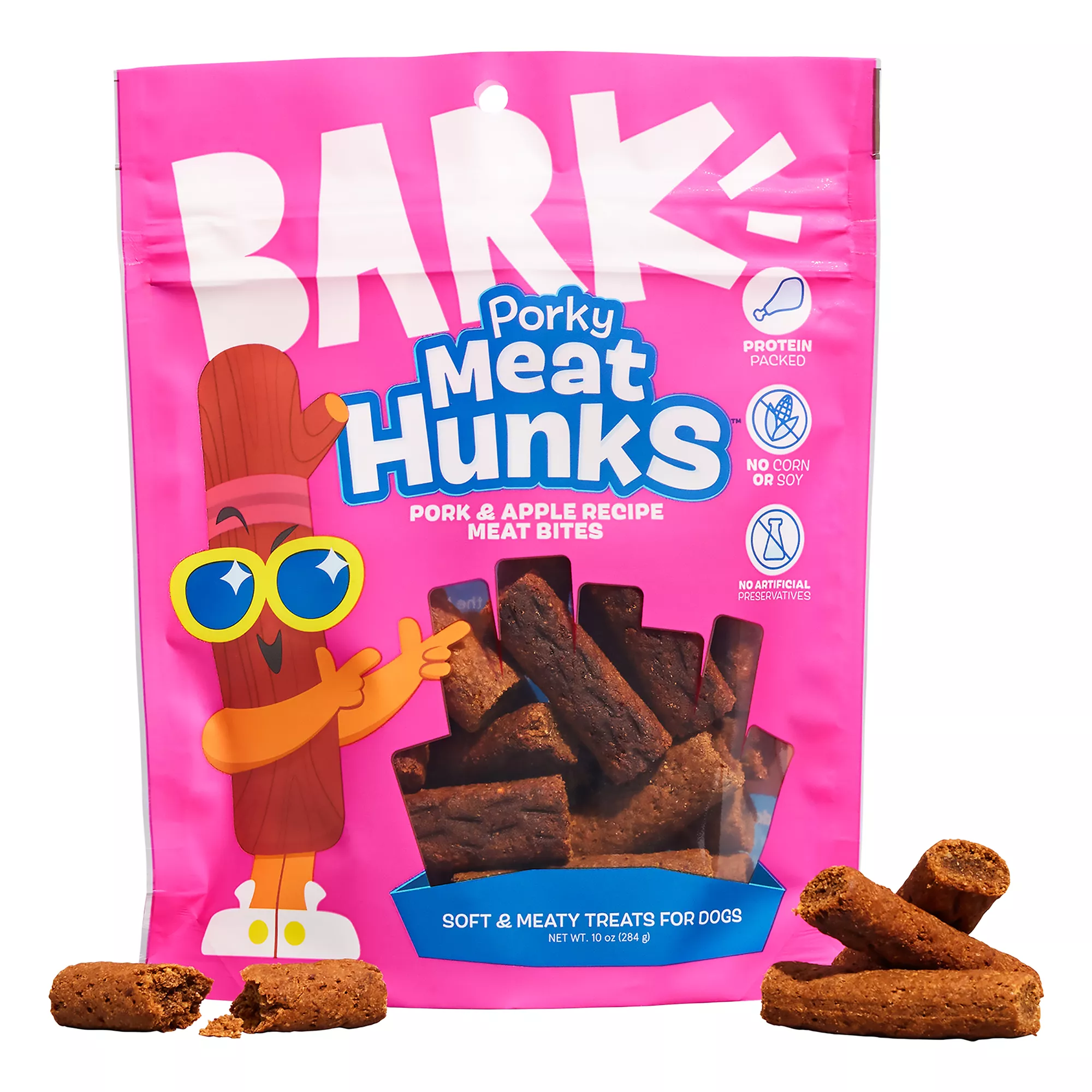 Bark Porky Meat Hunks 12 OZ