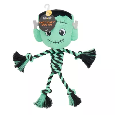 Product Thrills & Chills Rope Frankenstein Dog Toy